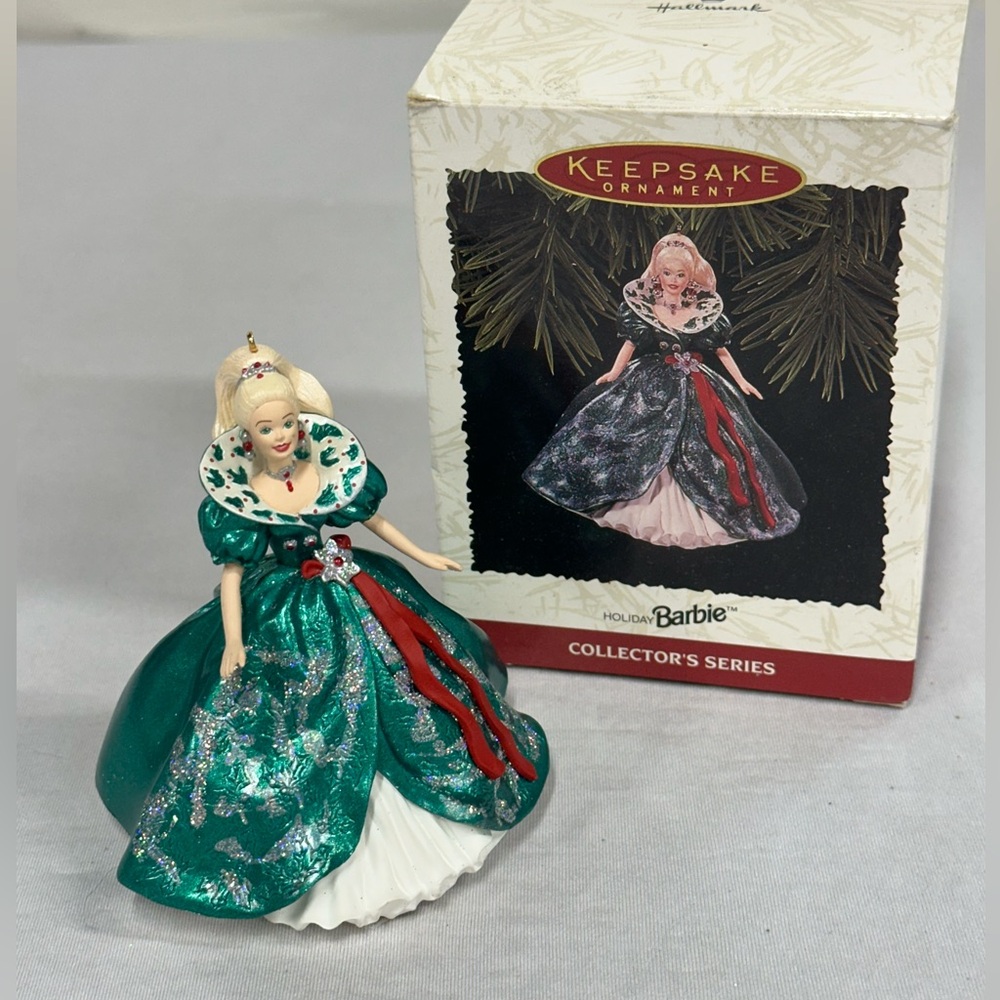 Vintage Hallmark Keepsake “Holiday Barbie, 1995” Ornament